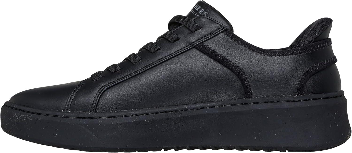 imageSkechers Mens Court Break  Double Vented Hands Freee SlipinsBlackBlack