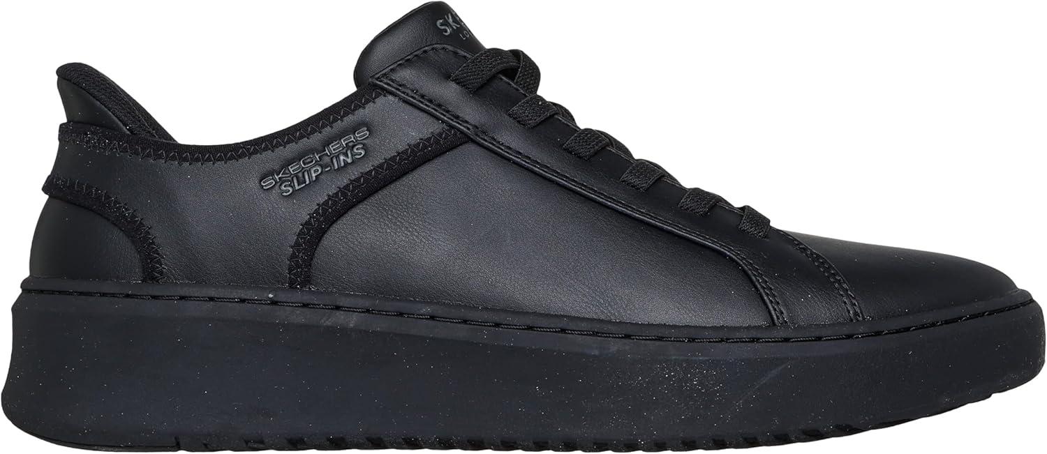 imageSkechers Mens Court Break  Double Vented Hands Freee SlipinsBlackBlack