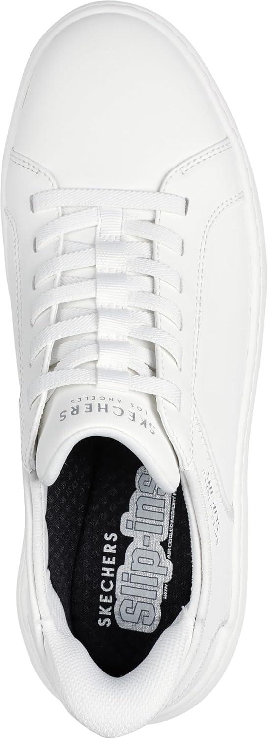 imageSkechers Mens Court Break  Double Vented Hands Freee SlipinsWhite