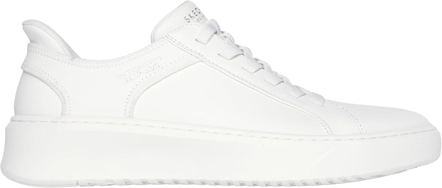 imageSkechers Mens Court Break  Double Vented Hands Freee SlipinsWhite