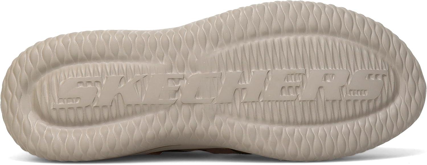 imageSkechers Mens Delson 30  Ezra Leather Bungee Lace Slip on SneakersCdb