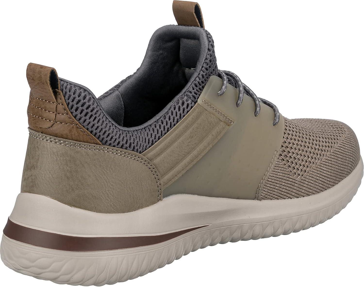 imageSkechers Mens Delson 30 Cicada SneakerTaupe