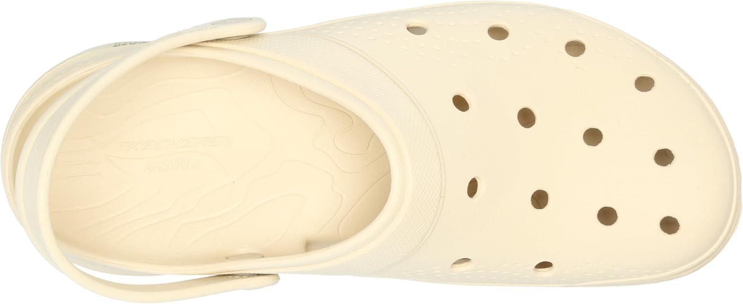 imageSkechers Mens Foamies Arch Fit  Valiant SlipOn ClogOffwhite