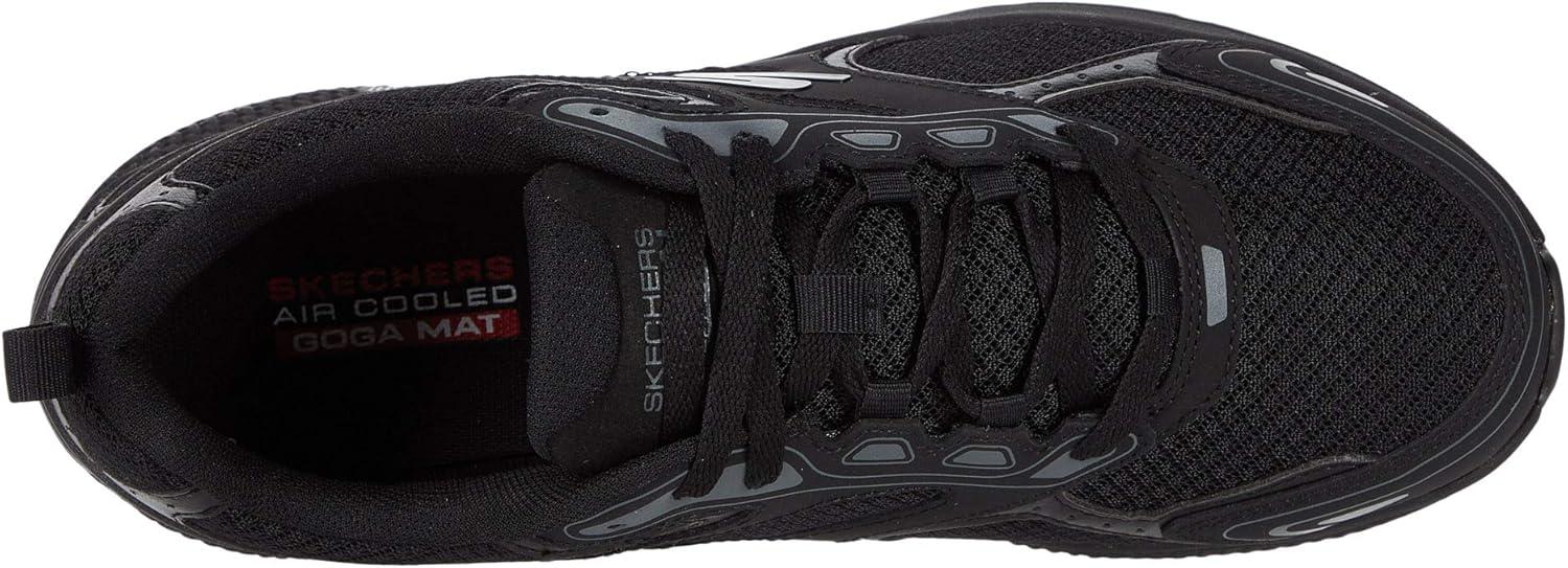imageSkechers Mens GOrun ConsistentSneakerBlackCharcoal