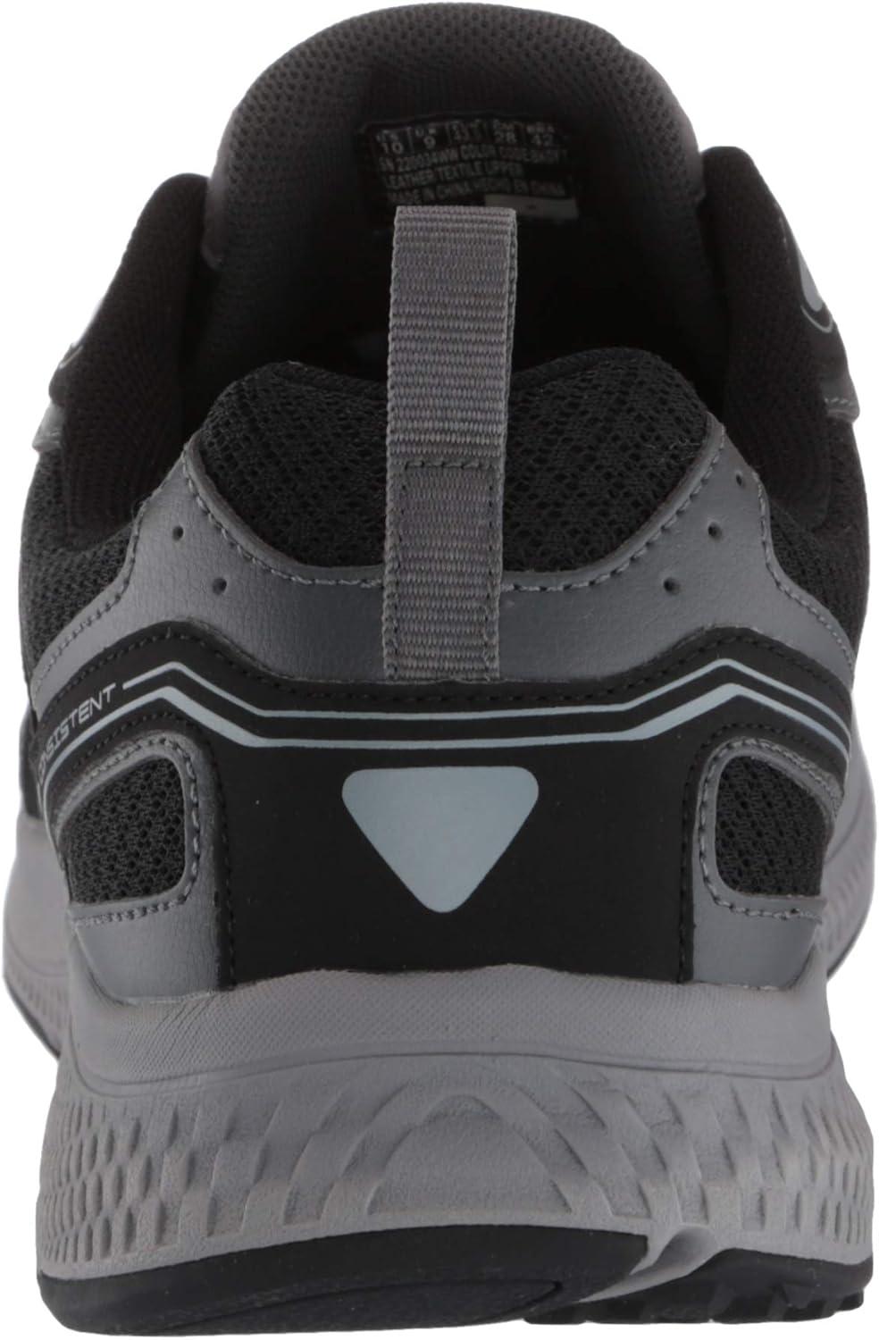 imageSkechers Mens GOrun ConsistentSneakerBlackGrey