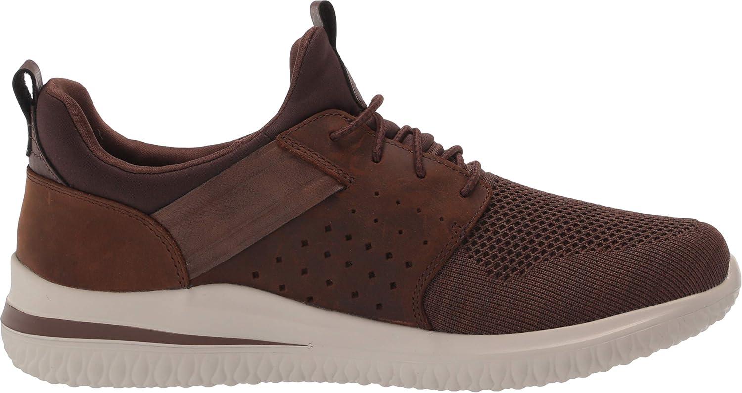 imageSkechers Mens GOrun ConsistentSneakerDelson Dark Brown