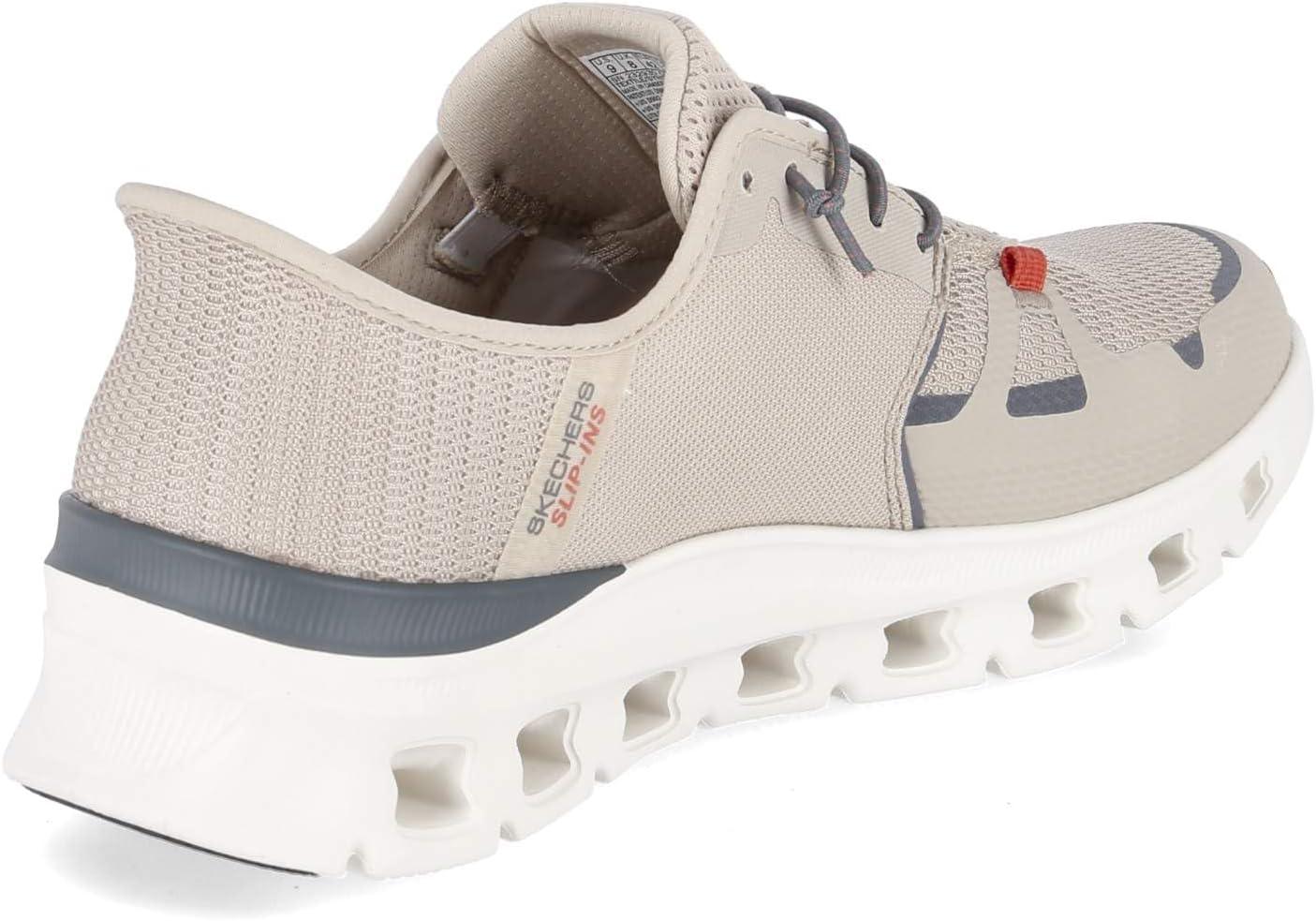 imageSkechers Mens GlideStep Pro Hands Free SlipinTaupe Orange