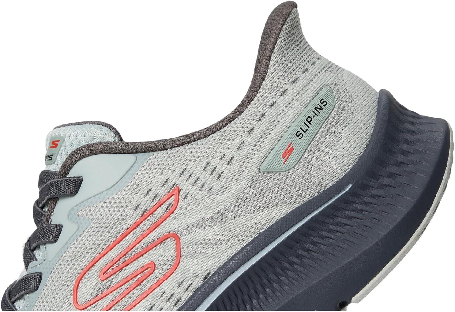 imageSkechers Mens Go Run Consistent 20 Lockhart SneakerGrayCharcoal