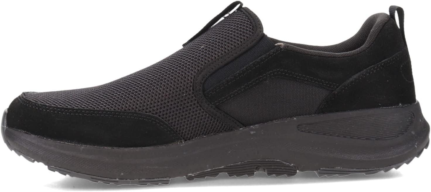 imageSkechers Mens Go Walk OutdoorAthletic Slipon Trail Hiking Shoes with Air Cooled Memory Foam SneakerBlack