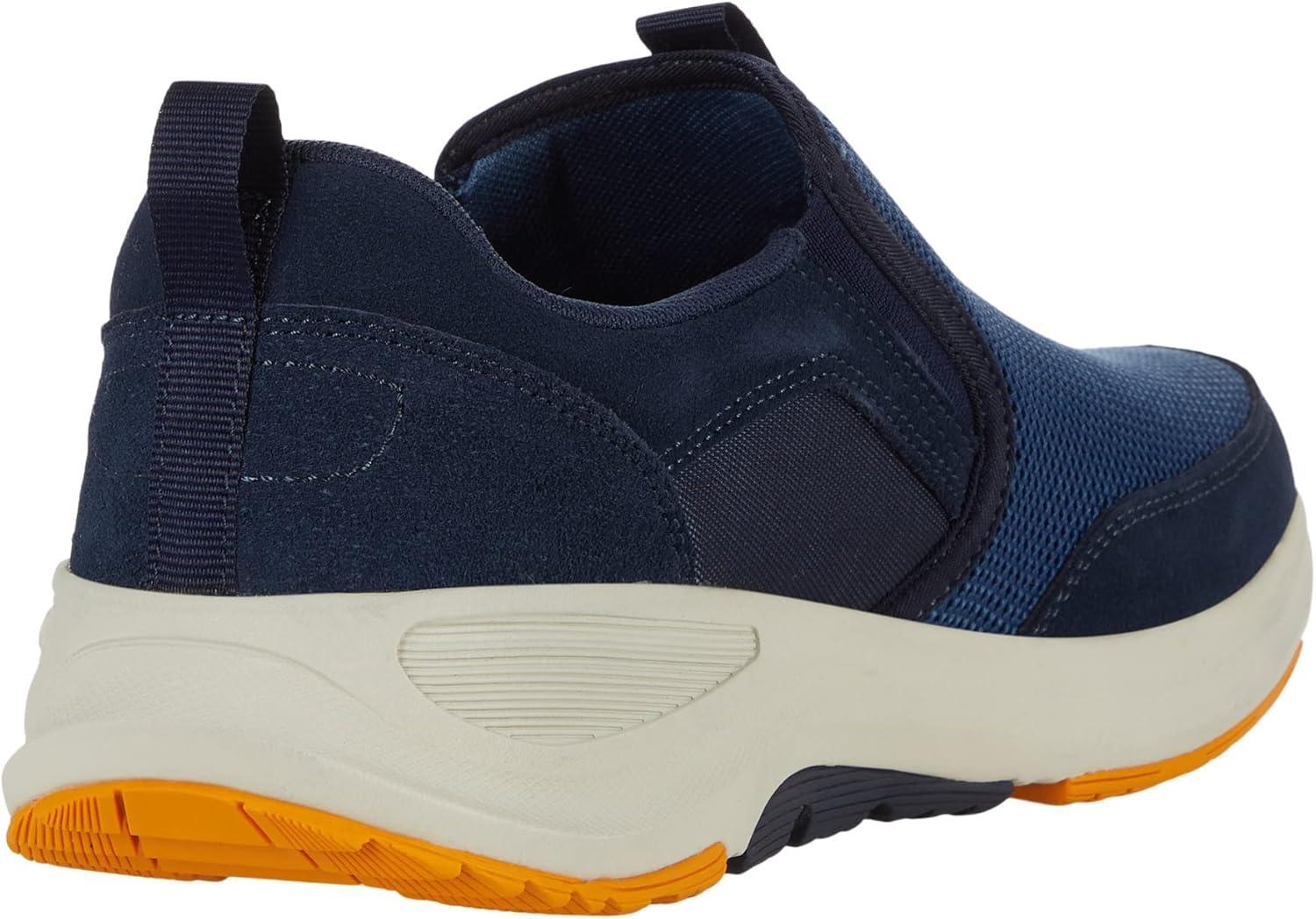 imageSkechers Mens Go Walk OutdoorAthletic Slipon Trail Hiking Shoes with Air Cooled Memory Foam SneakerNavyYellow