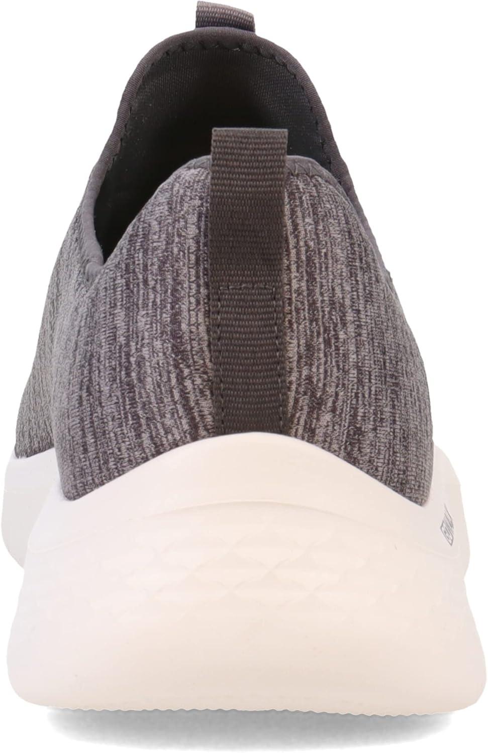 imageSkechers Mens Gowalk FlexAthletic Slipon Casual Walking Shoes with Air Cooled Foam SneakersGrayLime