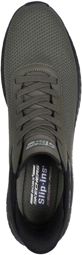 imageSkechers Mens Hands Free Slipins Squad Chaos  Balanced EdgeOlive