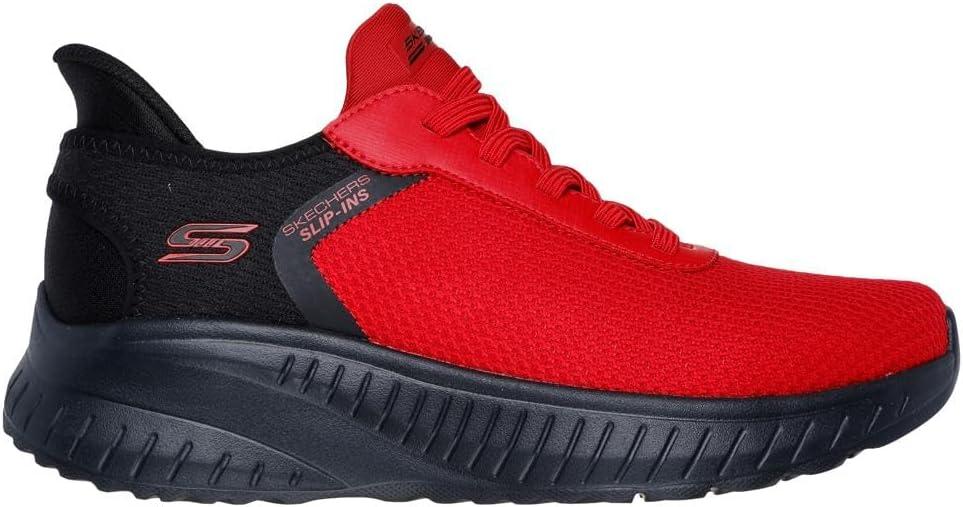 imageSkechers Mens Hands Free Slipins Squad Chaos  Balanced EdgeRed