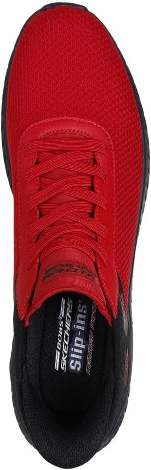 imageSkechers Mens Hands Free Slipins Squad Chaos  Balanced EdgeRed