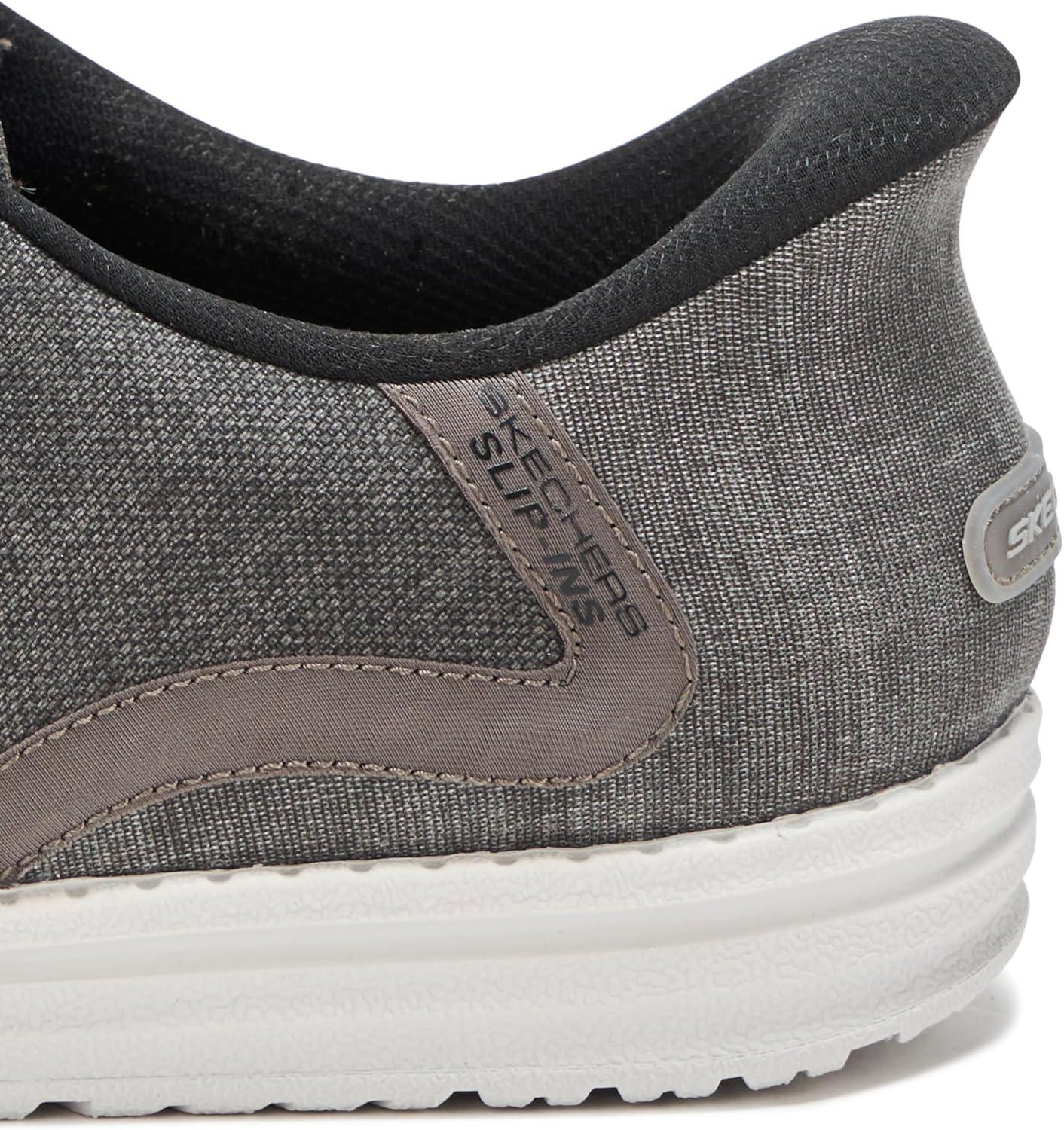 imageSkechers Mens MelsonCoronado SneakerBlackGrey