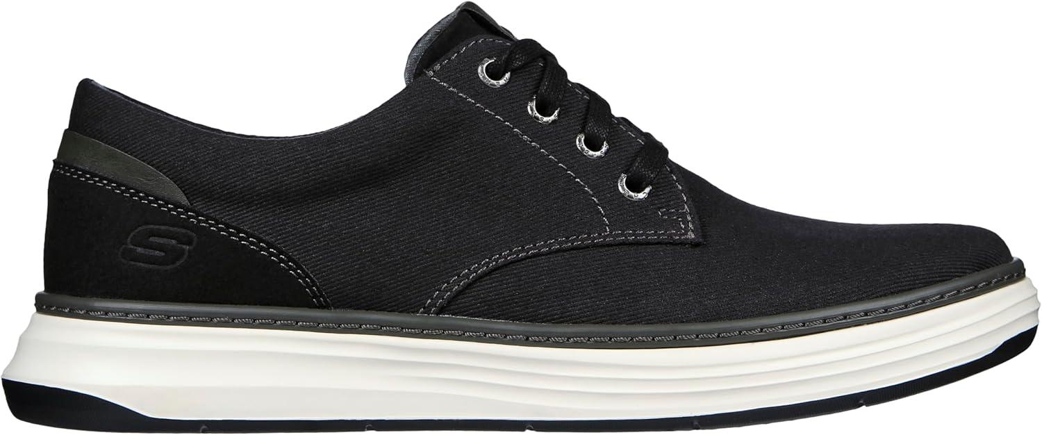 imageSkechers Mens MorenoEderson Canvas Oxford ShoeBlack