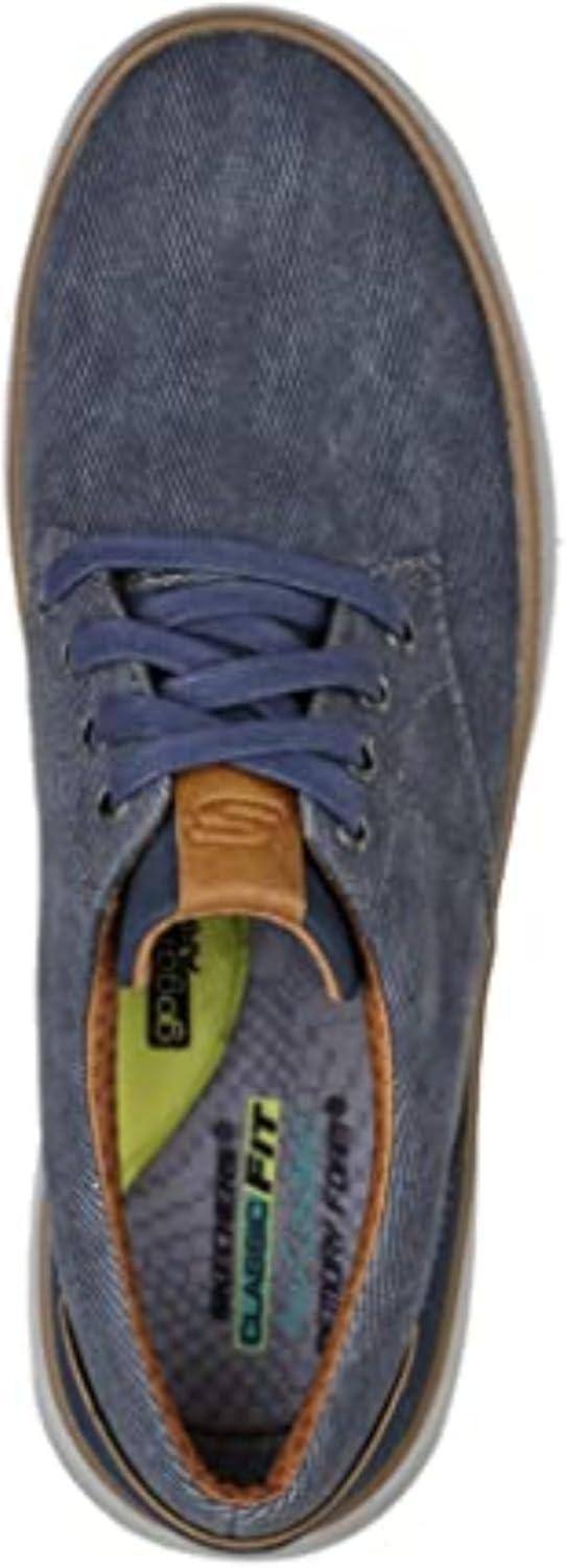 imageSkechers Mens MorenoEderson Canvas Oxford ShoeBlue