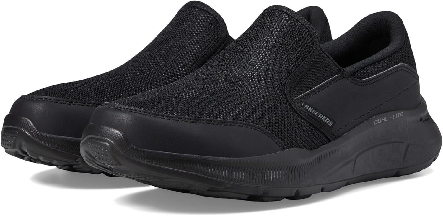imageSkechers Mens Relaxed Fit Harper Forde SlipOn LoaferBlk Blk Persist