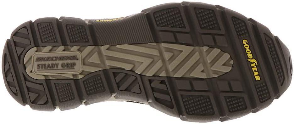 imageSkechers Mens RespectedLoleto Moc Toe Bungee Lace Slip OnBrown