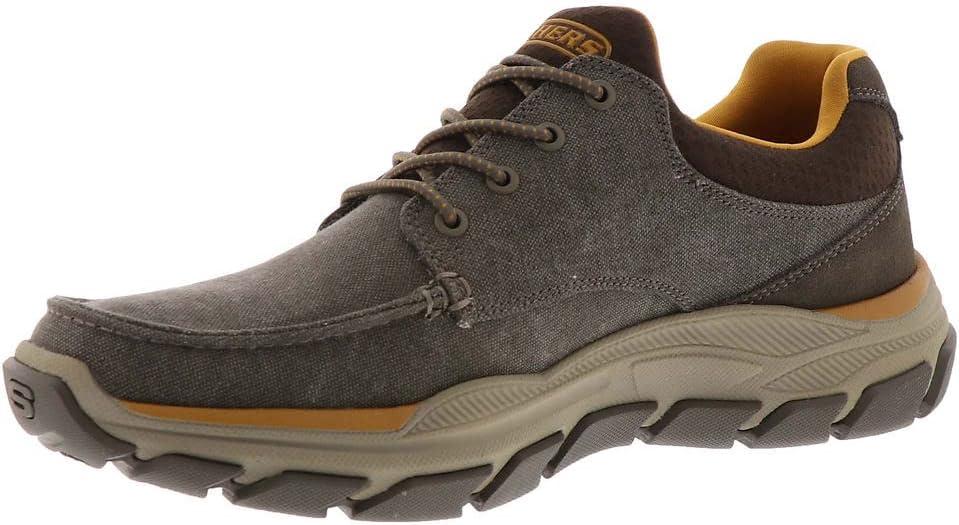 imageSkechers Mens RespectedLoleto Moc Toe Bungee Lace Slip OnBrown