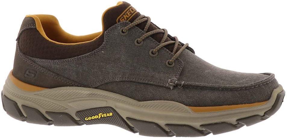 imageSkechers Mens RespectedLoleto Moc Toe Bungee Lace Slip OnBrown