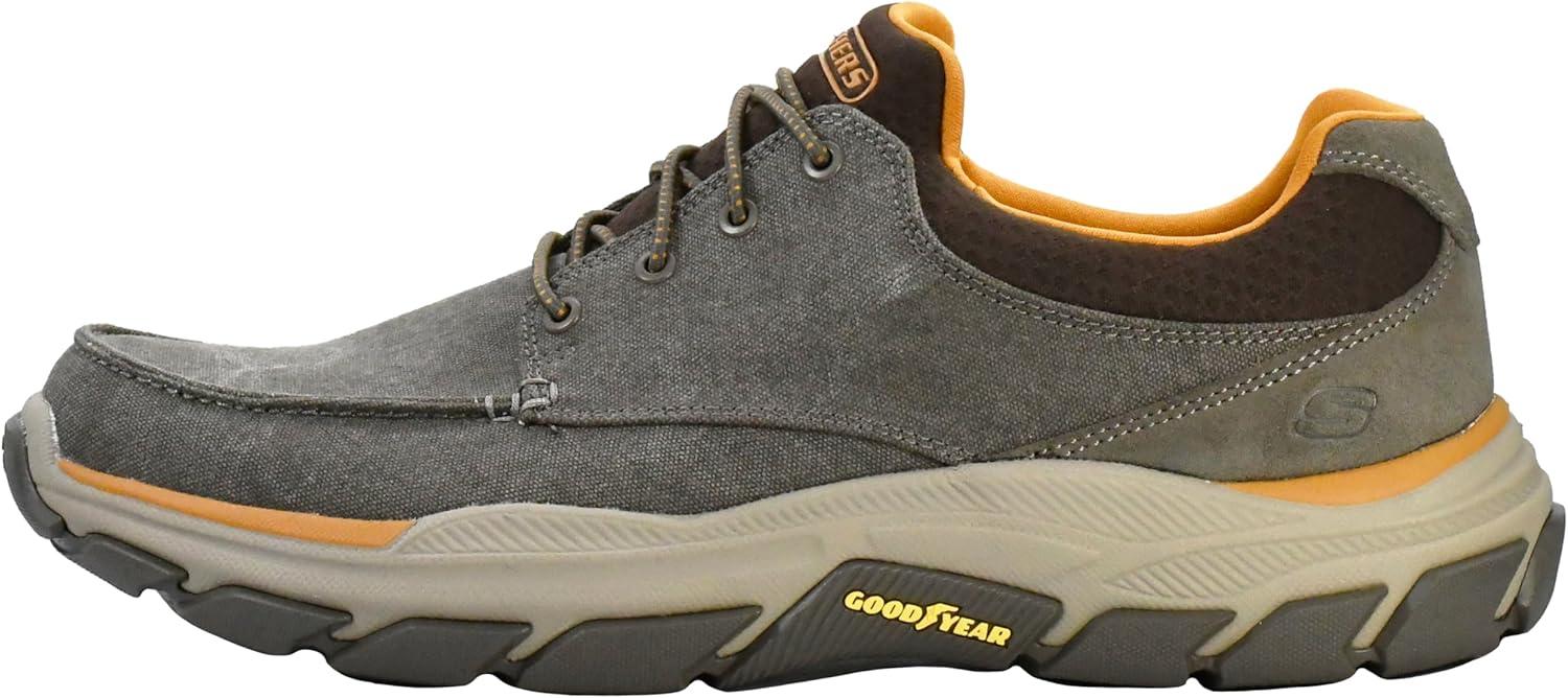 imageSkechers Mens RespectedLoleto Moc Toe Bungee Lace Slip OnBrown Sugar