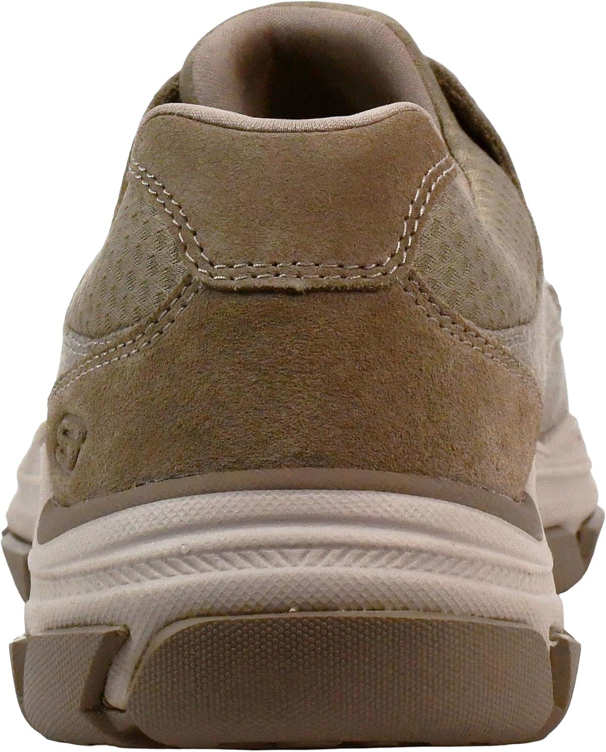 imageSkechers Mens RespectedLoleto Moc Toe Bungee Lace Slip OnKhaki