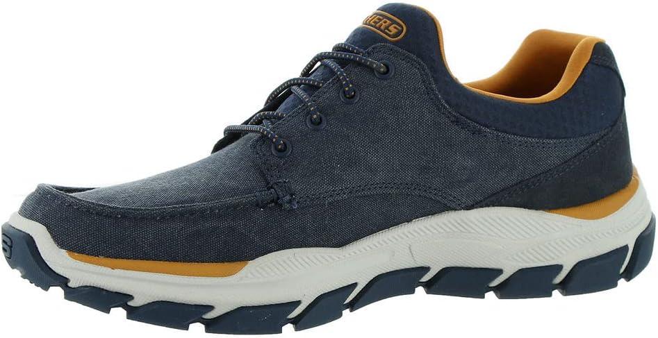 imageSkechers Mens RespectedLoleto Moc Toe Bungee Lace Slip OnNavy