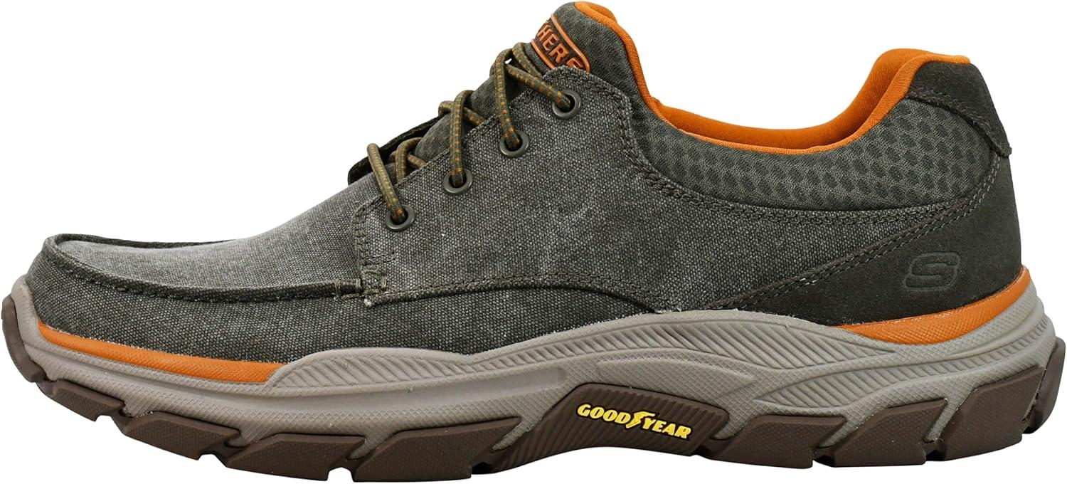 imageSkechers Mens RespectedLoleto Moc Toe Bungee Lace Slip OnOlive