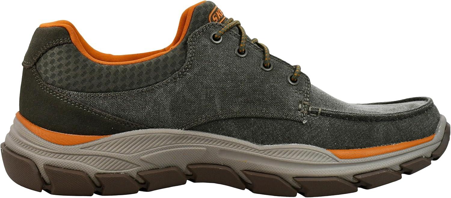 imageSkechers Mens RespectedLoleto Moc Toe Bungee Lace Slip OnOlive