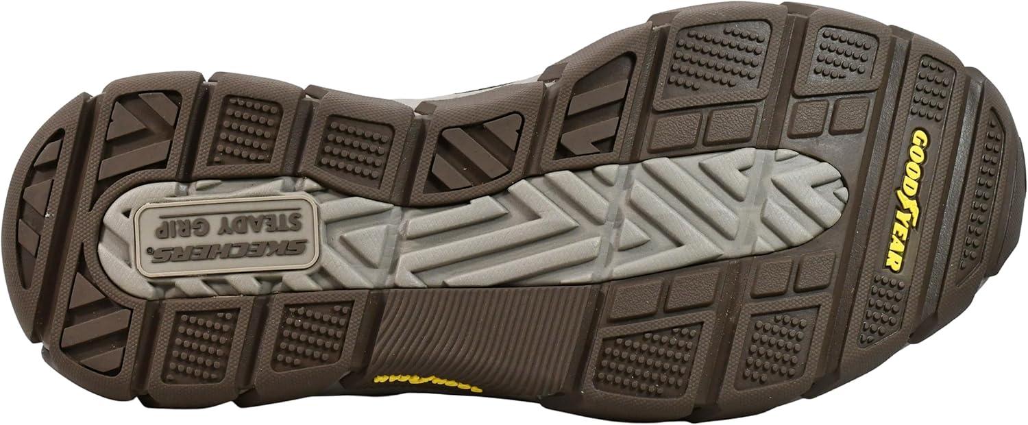 imageSkechers Mens RespectedLoleto Moc Toe Bungee Lace Slip OnOlive