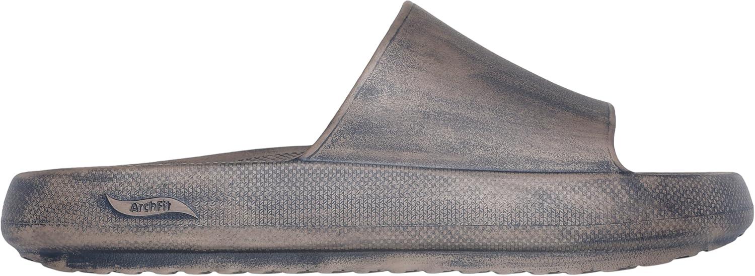 imageSkechers Mens Slide SandalKhaki