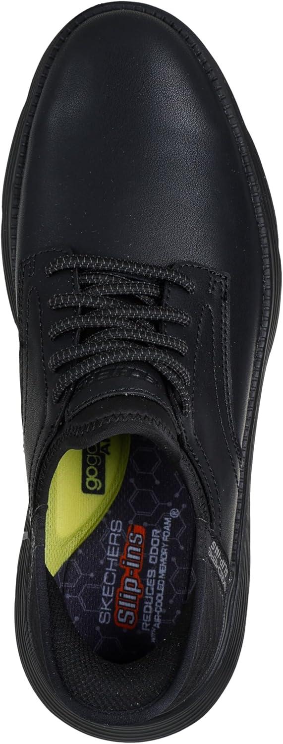 imageSkechers Mens Slipins Garza  Gervin Casual SlipOn ShoesBlackBlack