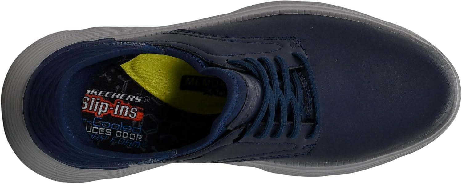 imageSkechers Mens Slipins Garza Gervin Casual SlipOn ShoesNavy