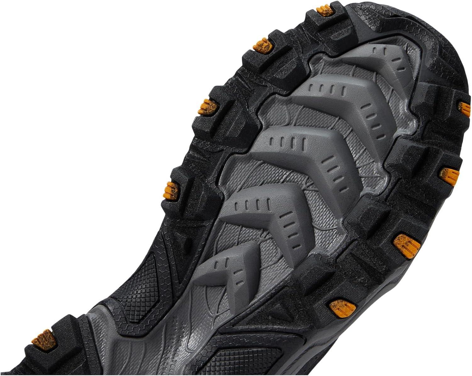 imageSkechers Mens Stamina at Upper StitchSneakerBlack Charcoal