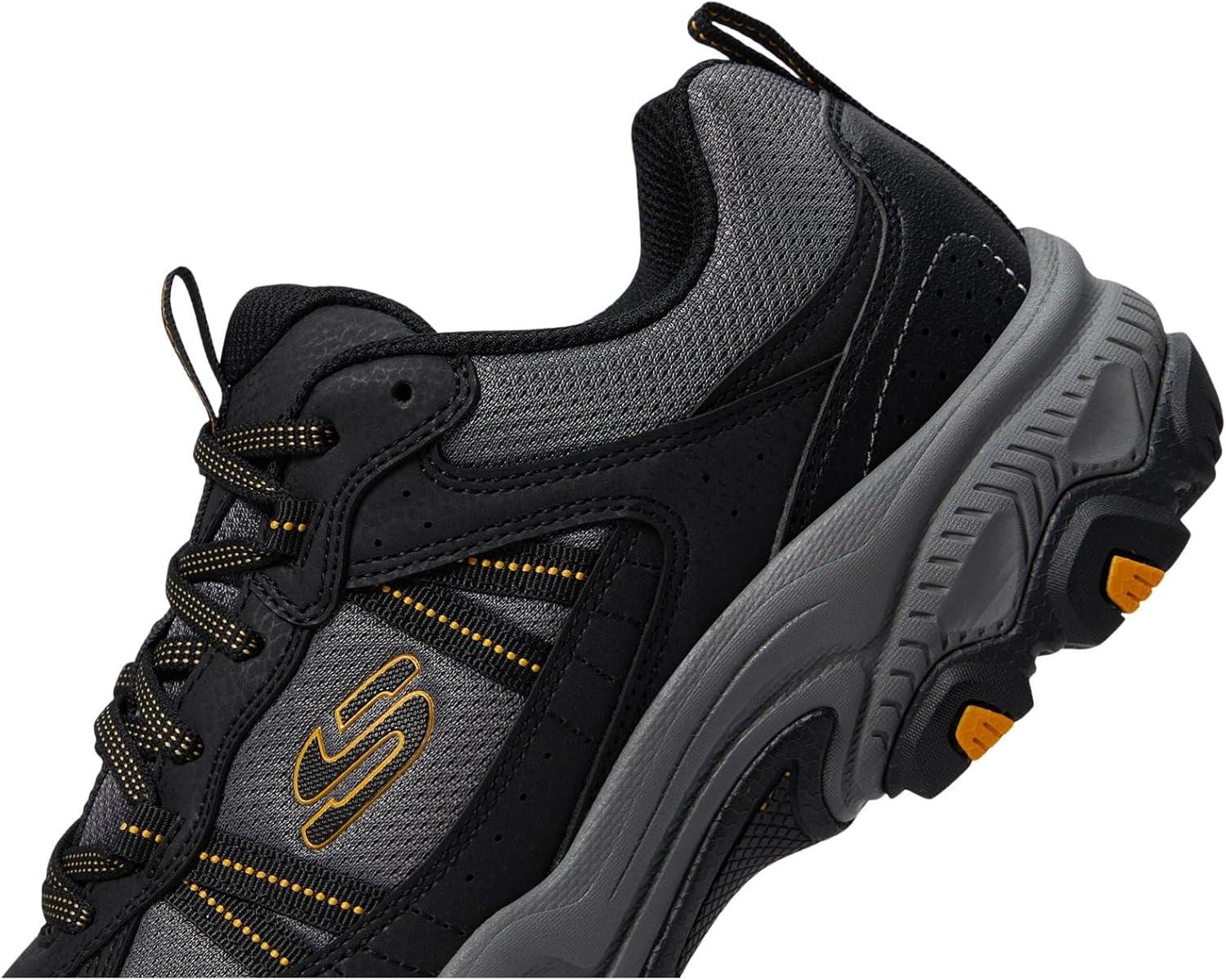 imageSkechers Mens Stamina at Upper StitchSneakerBlackCharcoal