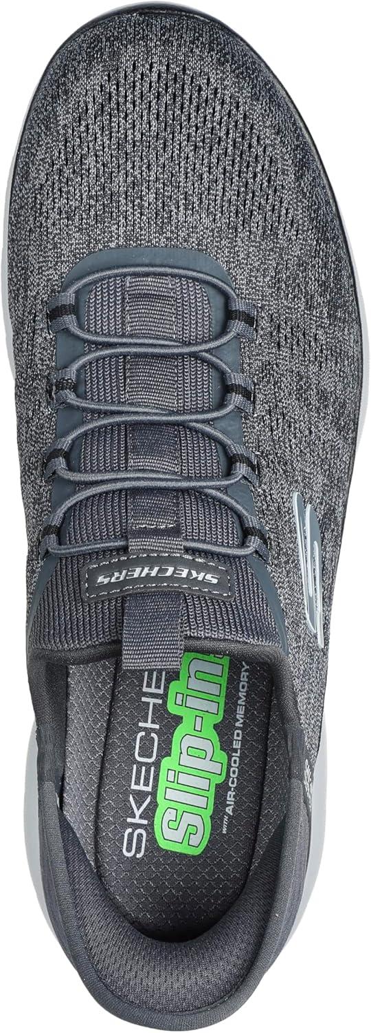 imageSkechers Mens Summits Key Pace Hands Free SlipinCharcoalBlack