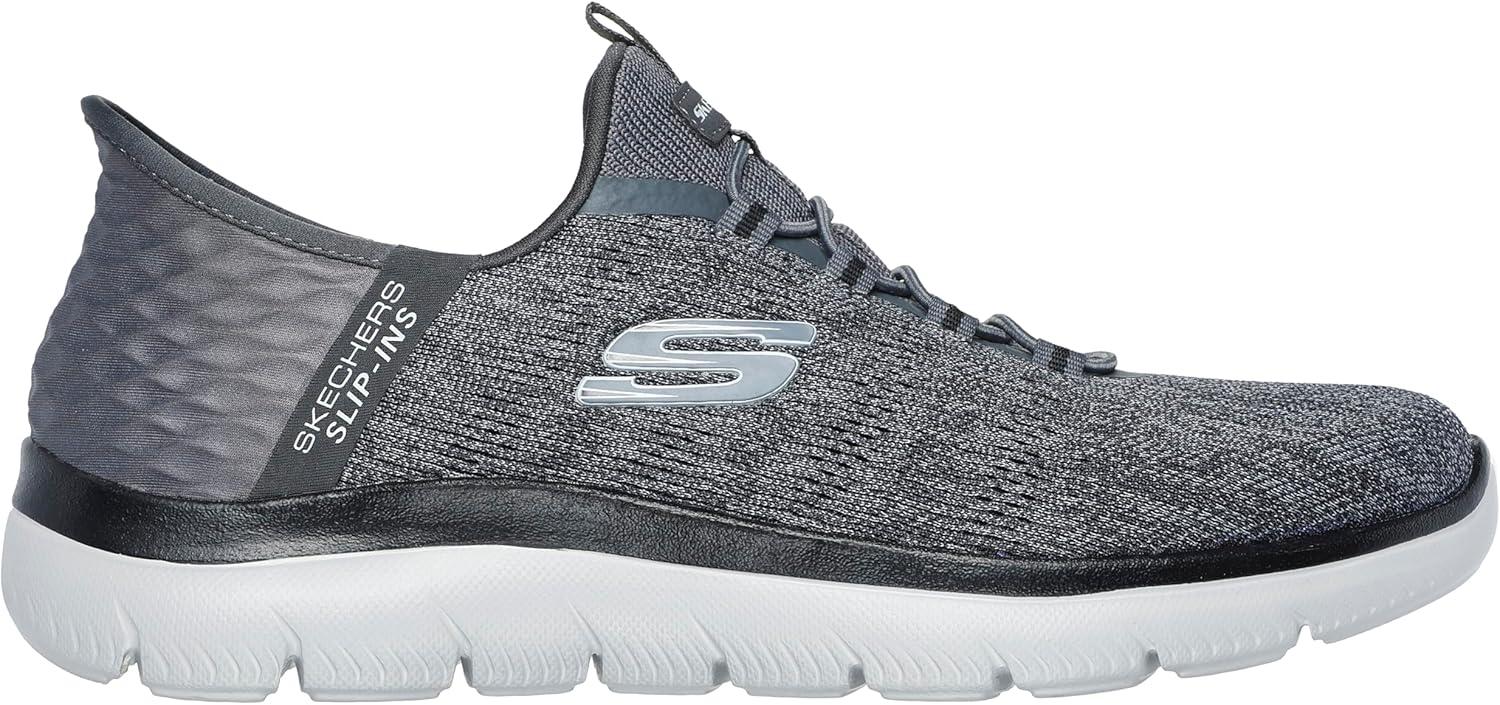 imageSkechers Mens Summits Key Pace Hands Free SlipinCharcoalBlack