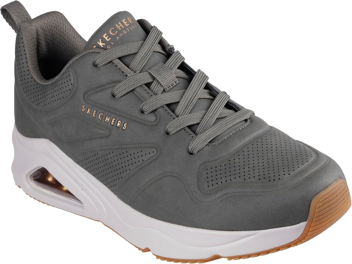 imageSkechers Mens Tresair UnoCasairal Fashion SneakersOlive