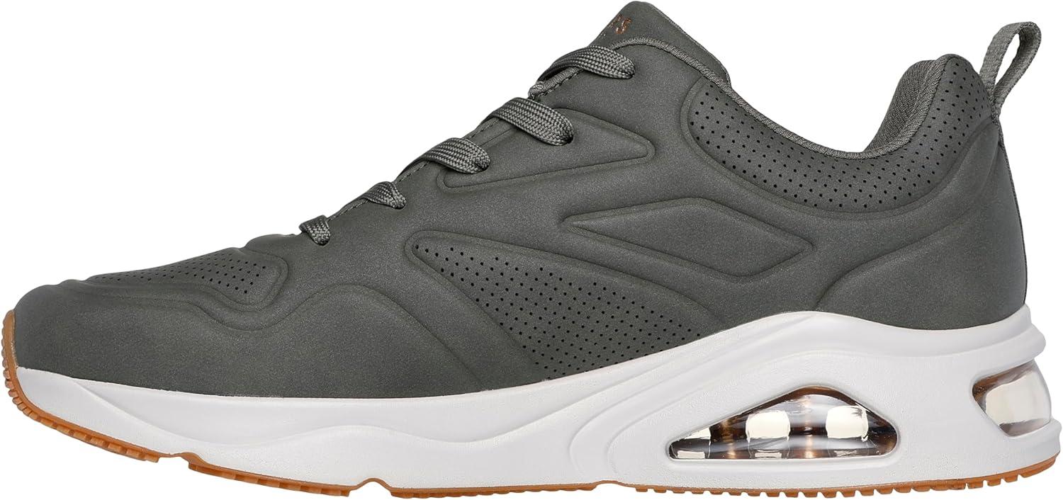 imageSkechers Mens Tresair UnoCasairal Fashion SneakersOlive