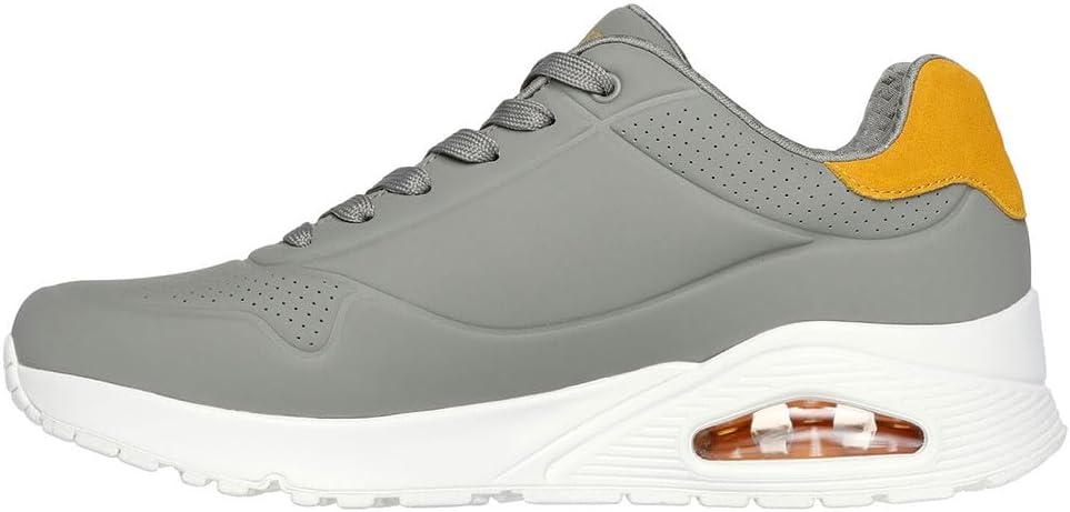 imageSkechers Mens UnoSuited on Air SneakerSageYellow