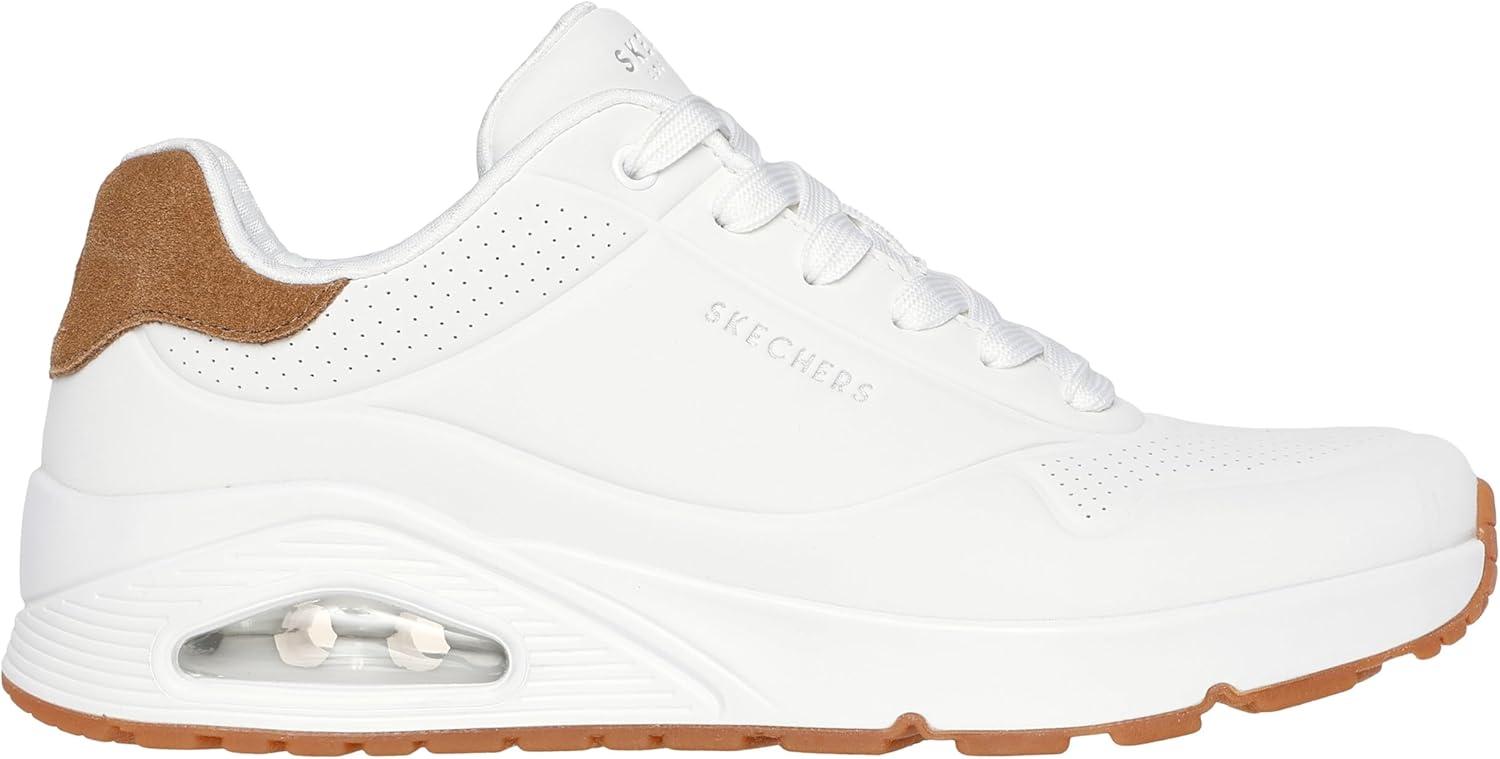 imageSkechers Mens UnoSuited on Air SneakerWhite