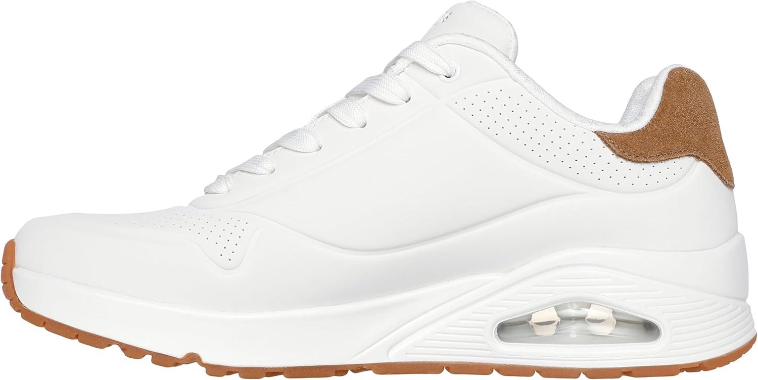 imageSkechers Mens UnoSuited on Air SneakerWhite