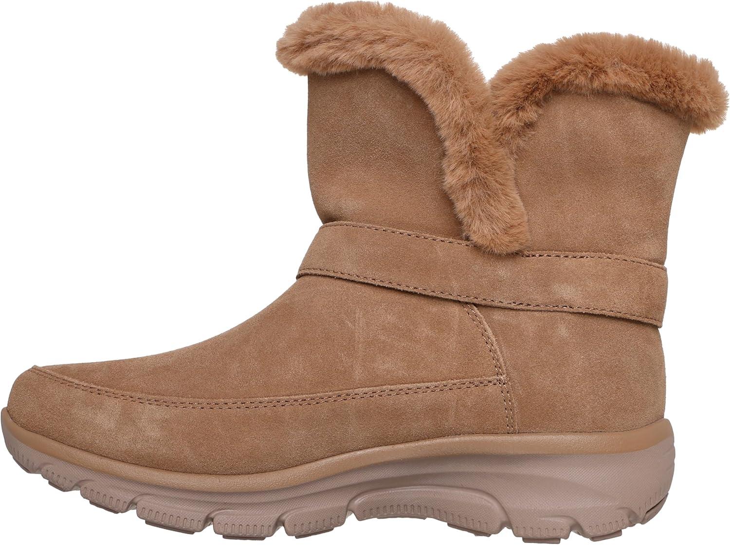 imageSkechers Womens Easy GoingDreamers Luxe Vibe Hands Free Slipins Mid Calf BootChestnut