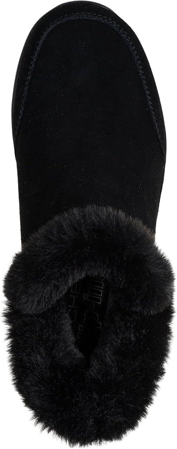 imageSkechers Womens Easy GoingFall Feeling Hands Free Slipins Ankle BootBlackBlack