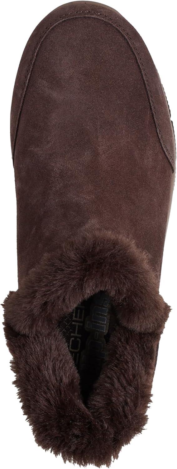 imageSkechers Womens Easy GoingFall Feeling Hands Free Slipins Ankle BootChocolate