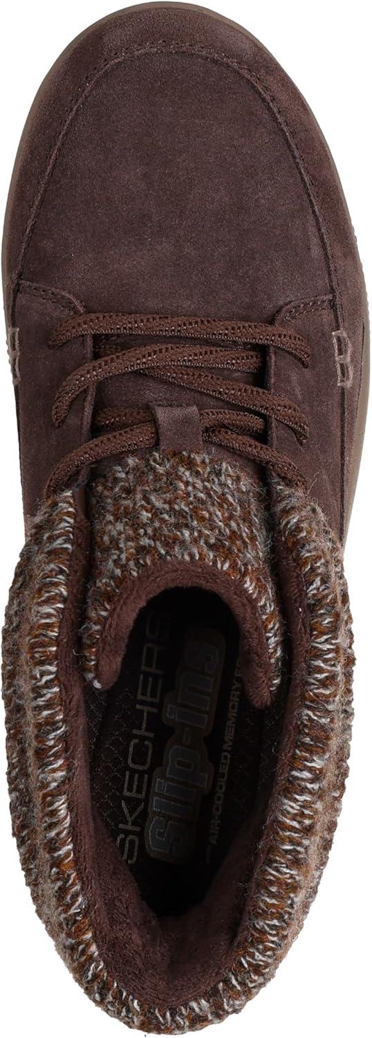 imageSkechers Womens Easy GoingFall Odyssey Hands Free Slipins Ankle BootChocolate