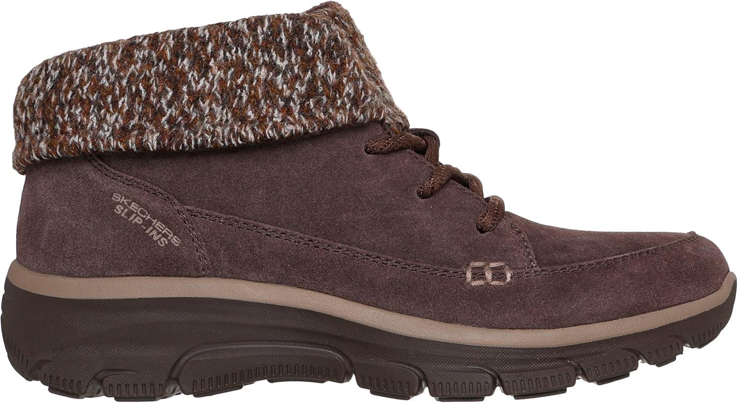 imageSkechers Womens Easy GoingFall Odyssey Hands Free Slipins Ankle BootChocolate