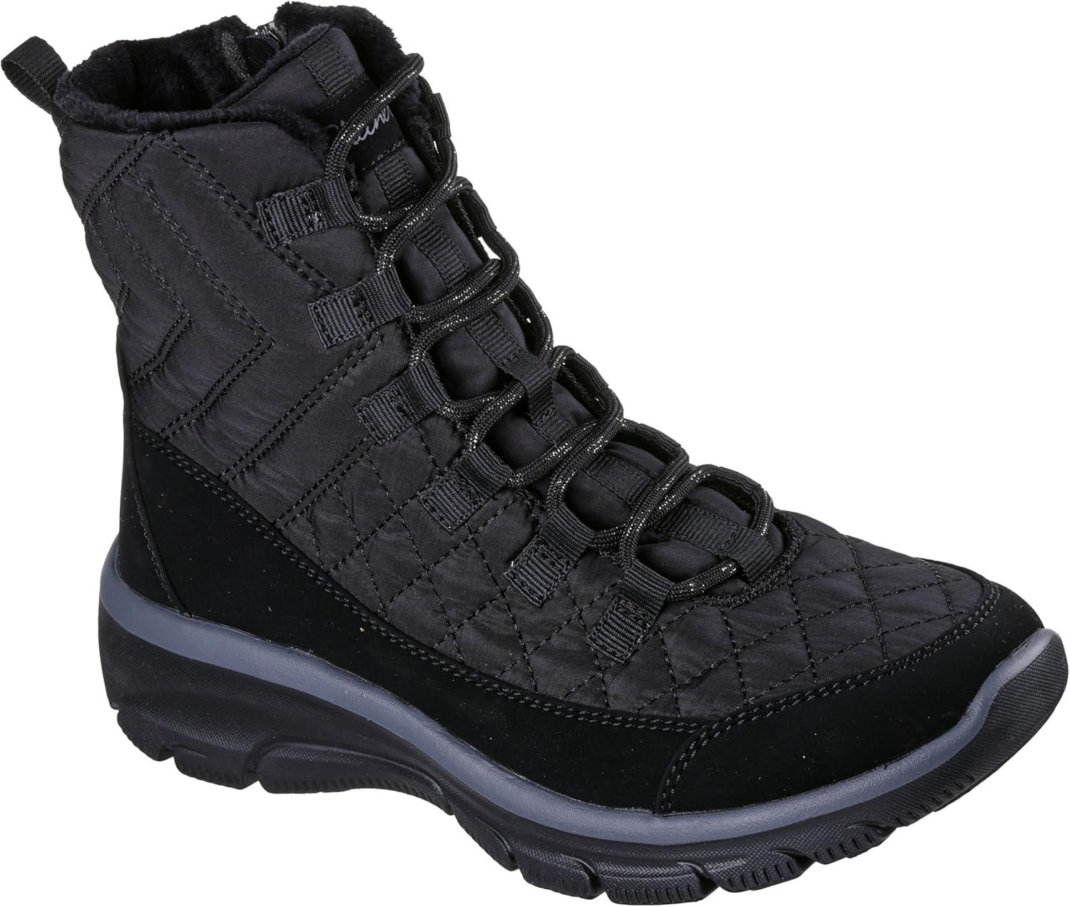 imageSkechers Womens Easy GoingGame Hour Ankle BootBlackBlack