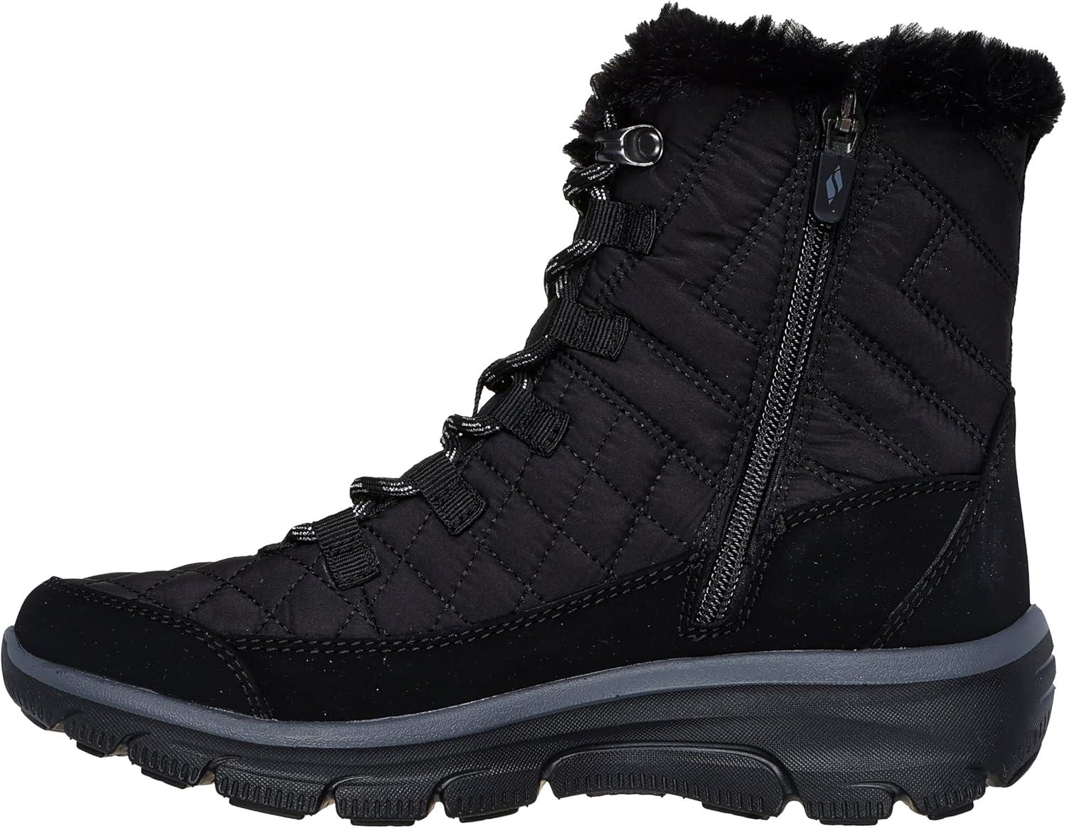 imageSkechers Womens Easy GoingGame Hour Ankle BootBlackBlack
